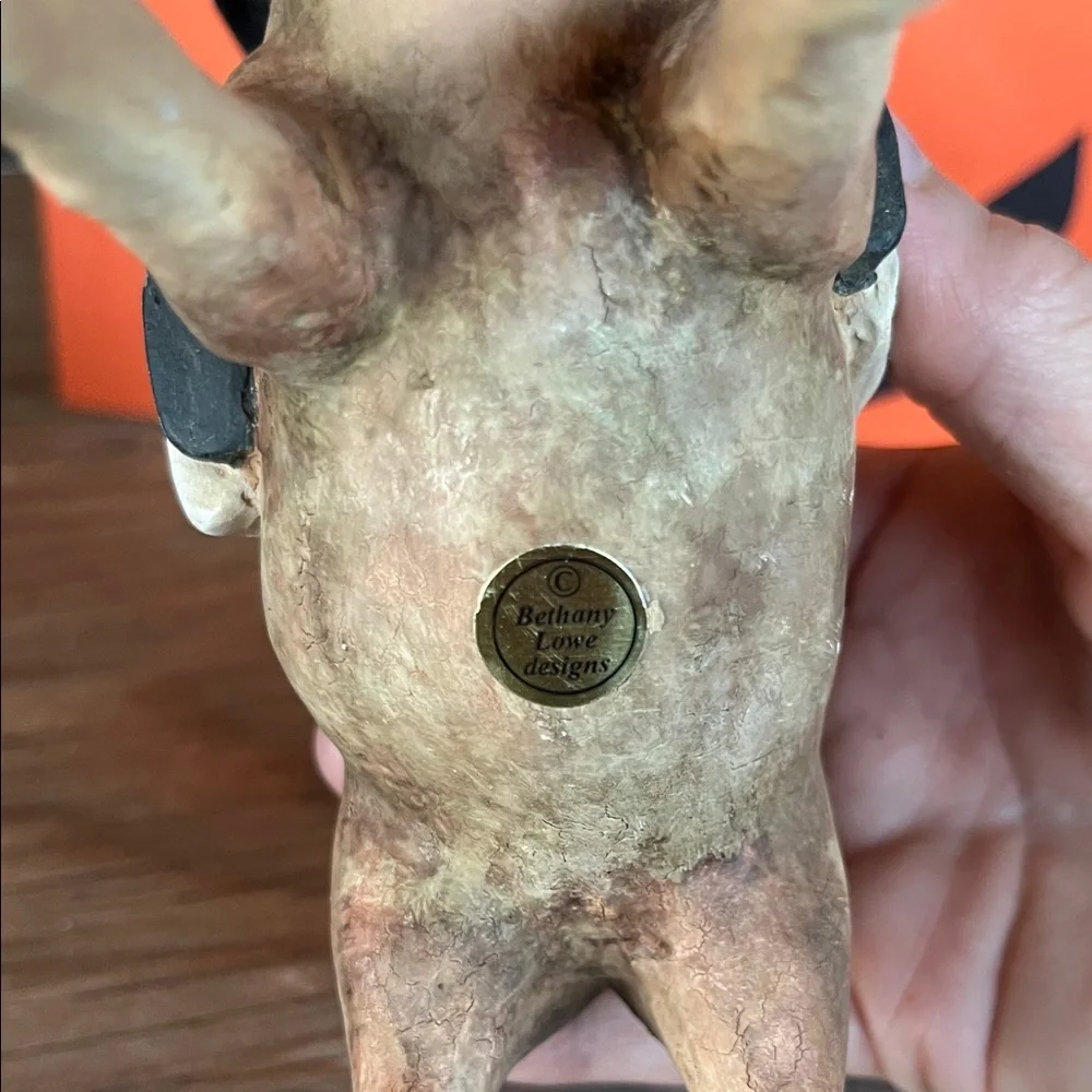 Bethany Lowe Halloween Pumpkin Rider Figurine - Picture 2 of 14